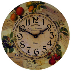 Lascelles Fruits Wall Clock, Dia.36cm